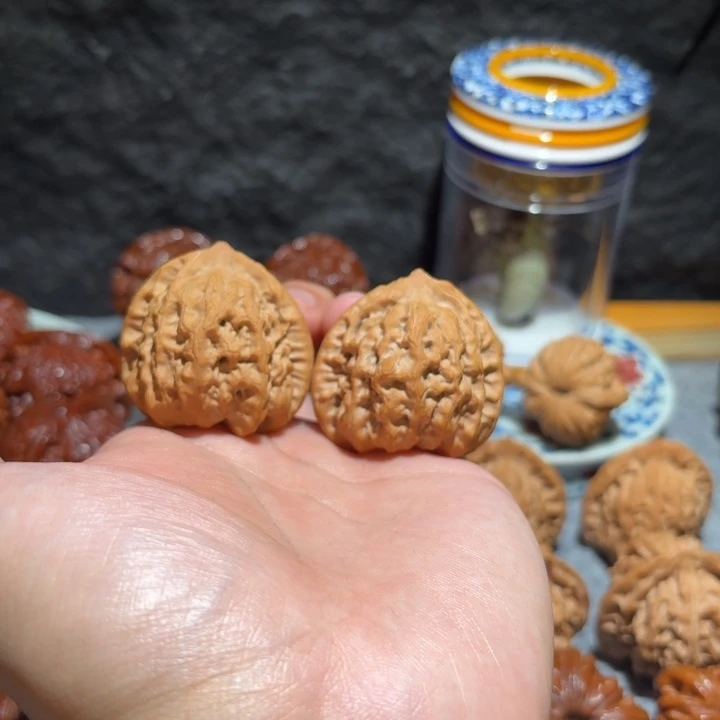 文玩核桃把件佛肚