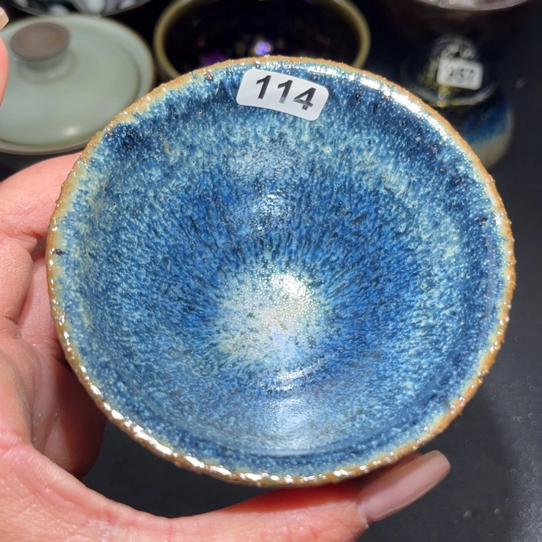 茶盏114 建盏单盏放大漏……