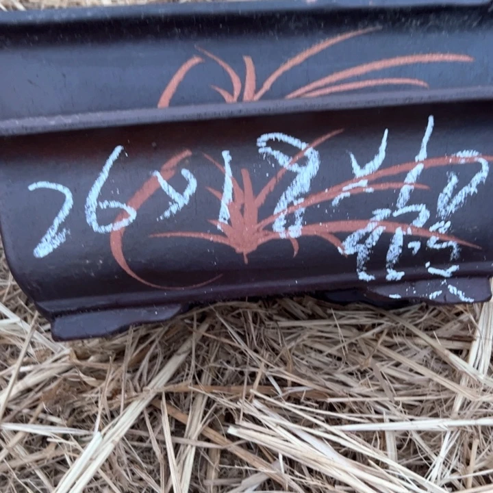 红陶紫砂马槽瑕疵