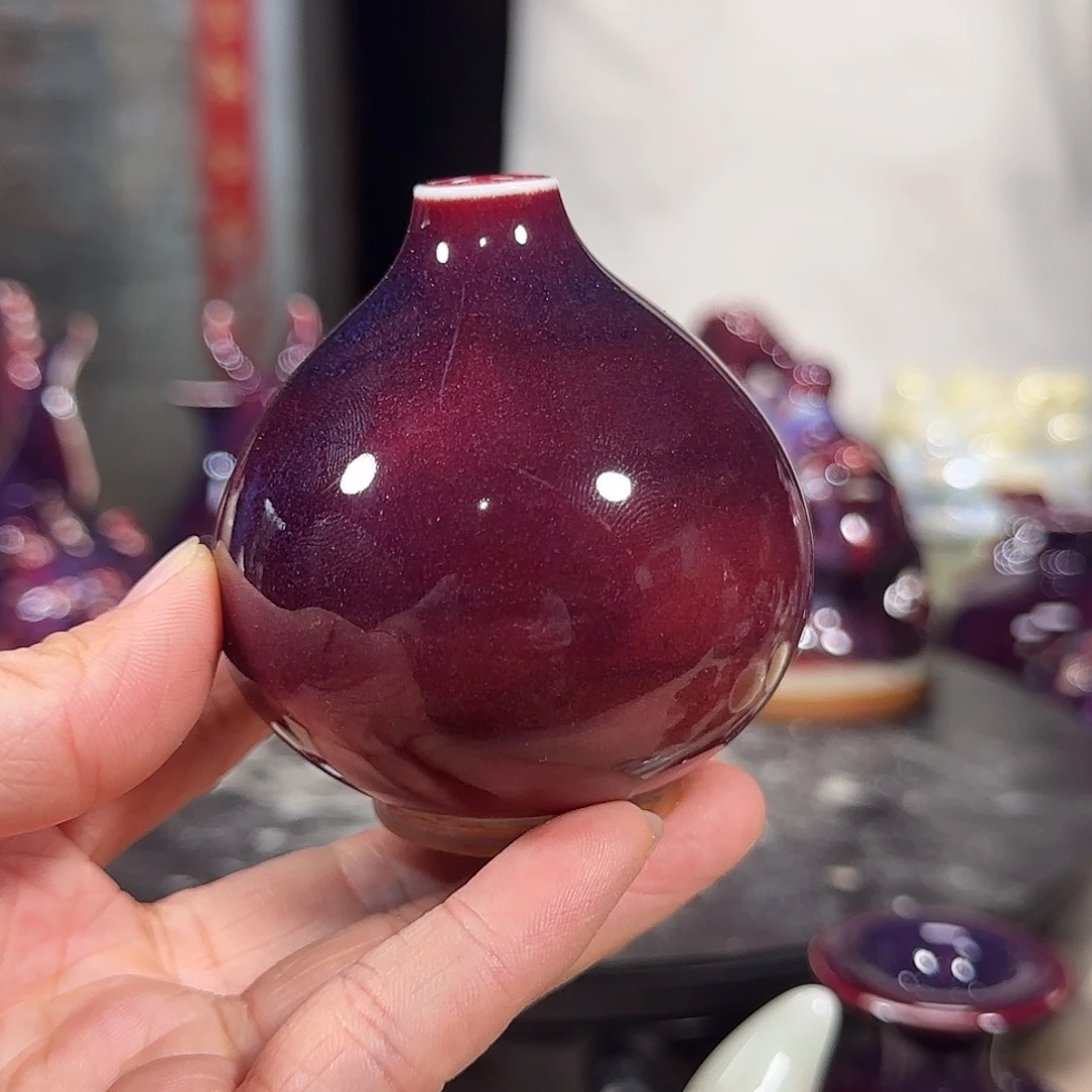 摆件山*玉中钧窑煤窑作品