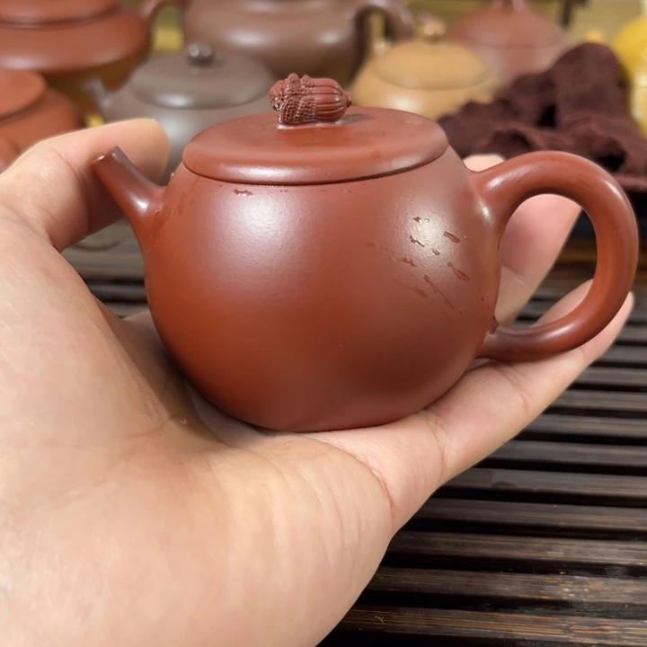 紫砂茶壶原矿紫砂半手工制作