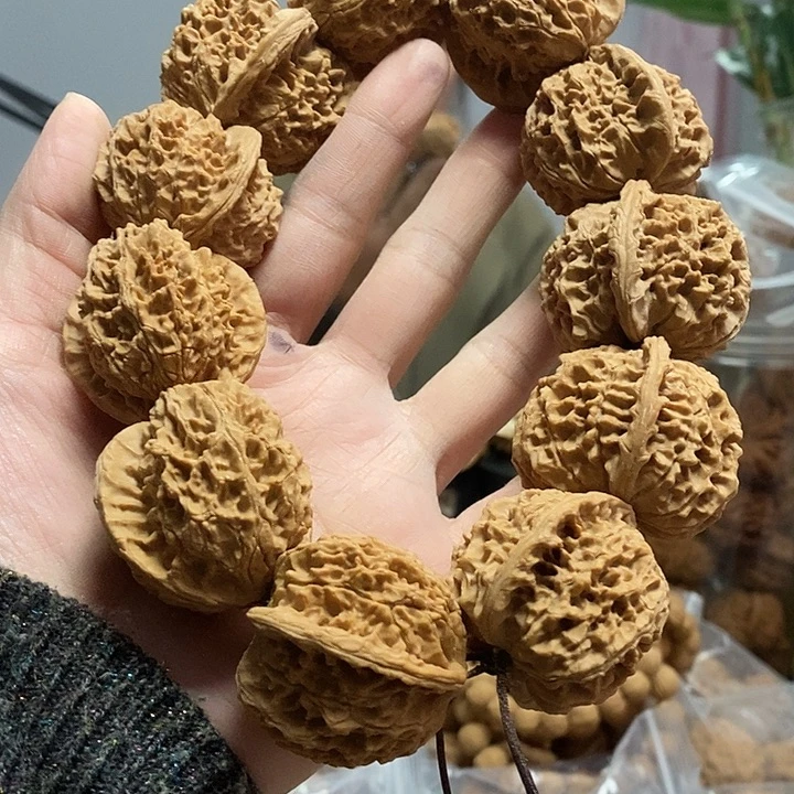 把件文玩核桃37蚂蚁沟手持