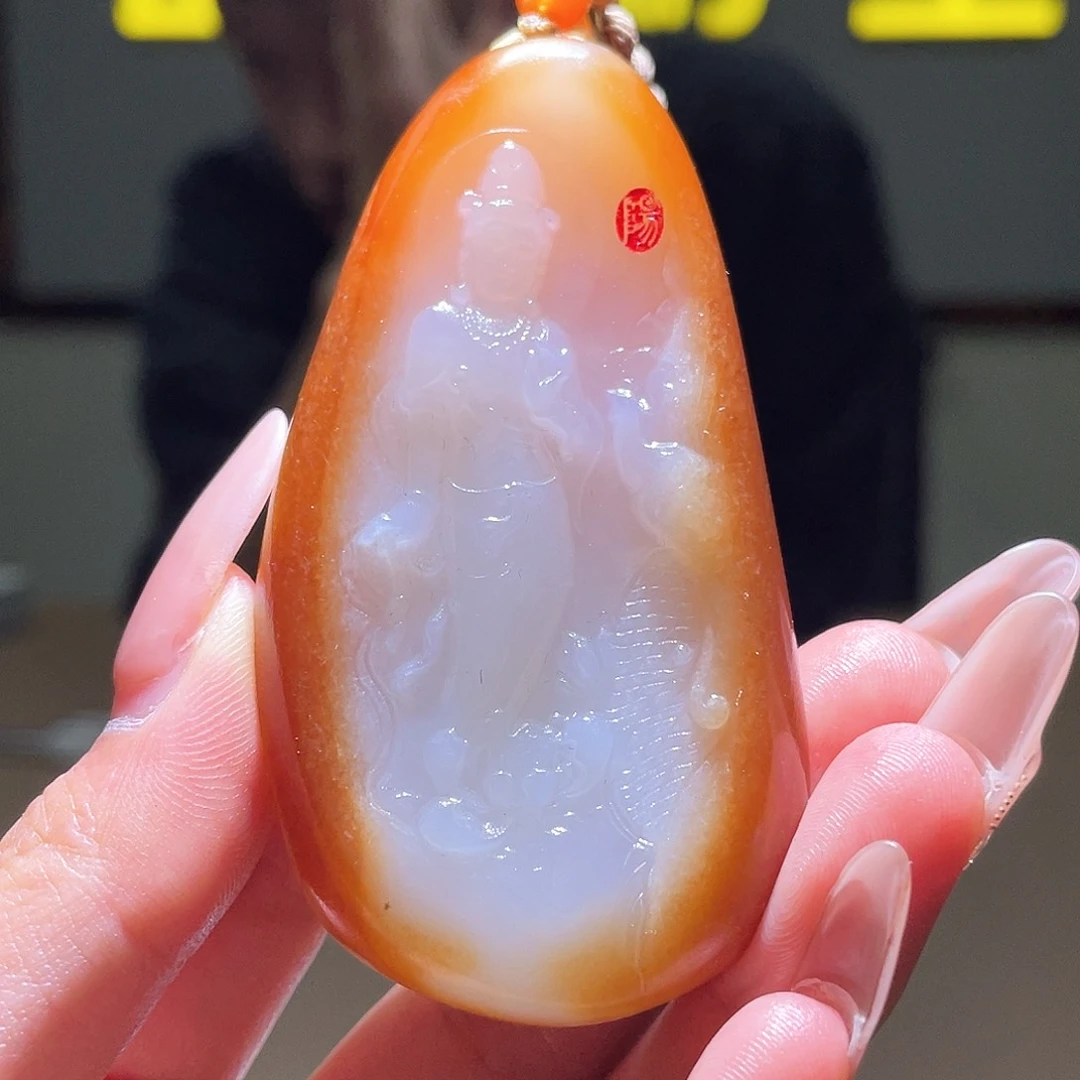 和田玉未镶嵌颈饰D2