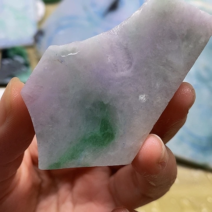 翡翠未镶嵌挂件缅甸翡翠A货