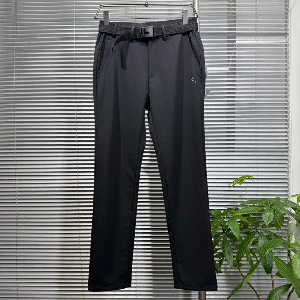 D28秋季新款直筒男士商务休闲长裤户外软壳冲锋裤舒适休闲裤