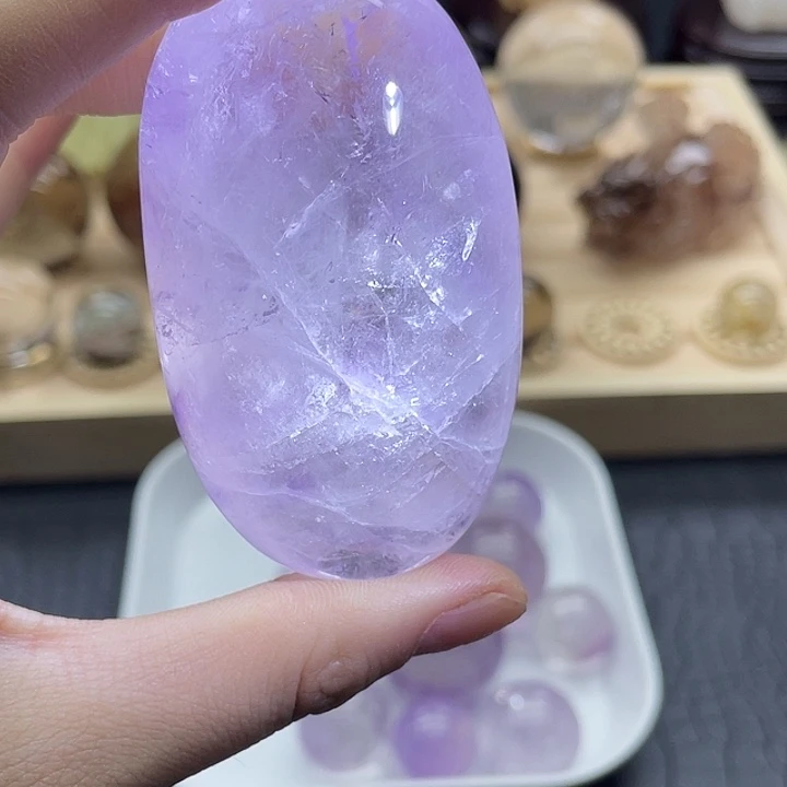 未镶嵌珠宝半成品紫晶28水晶石
