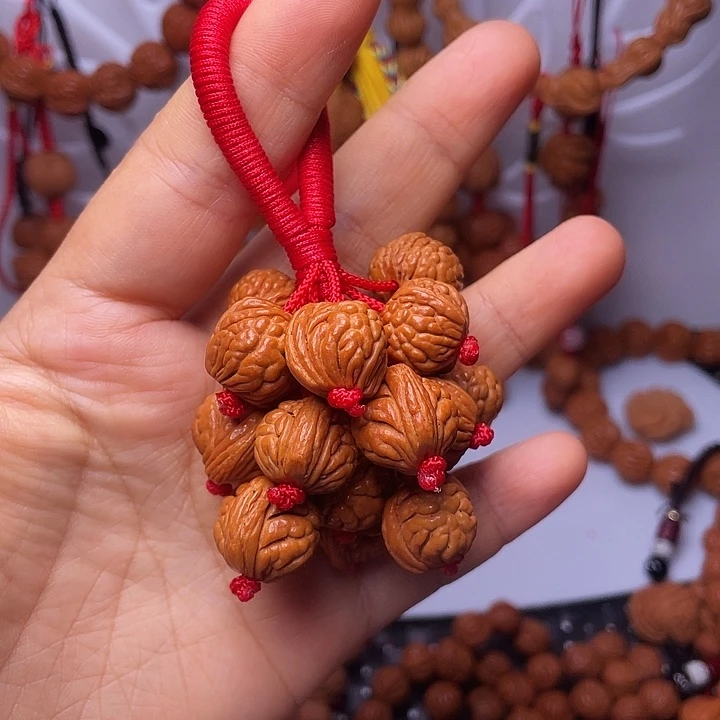 吊坠桃核龙纹桃枭