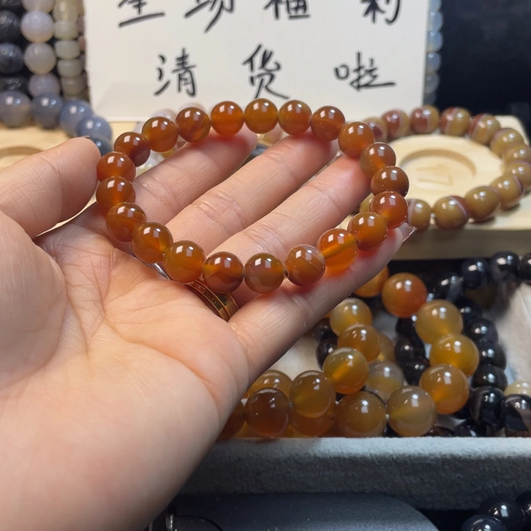 玛瑙/玉髓未镶嵌手链