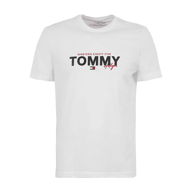 TOMMY HILFIGER汤米希尔费格男潮流夏季短袖T恤春夏半袖09T4509