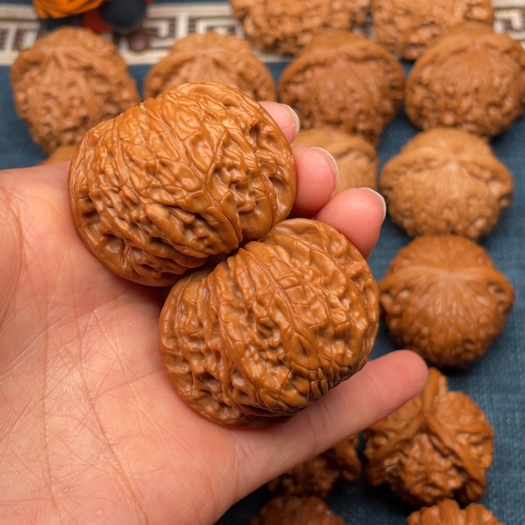 薯***条文玩核桃把件43.9全品正磨