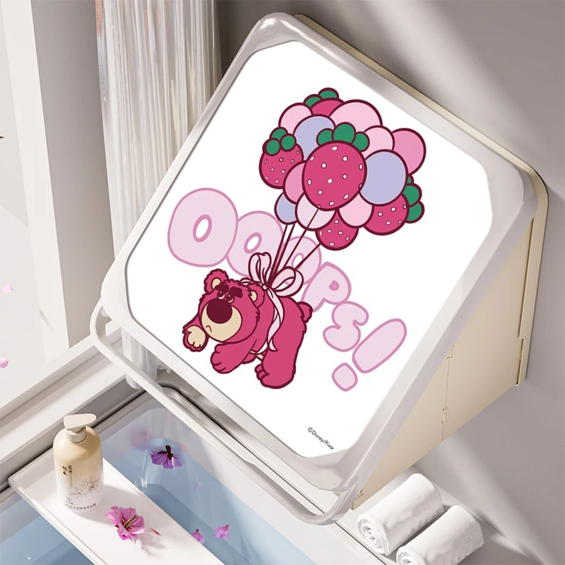 浴室置物架洗澡放干净衣服神器厕所壁画收纳箱折叠防水盒卫生间柜