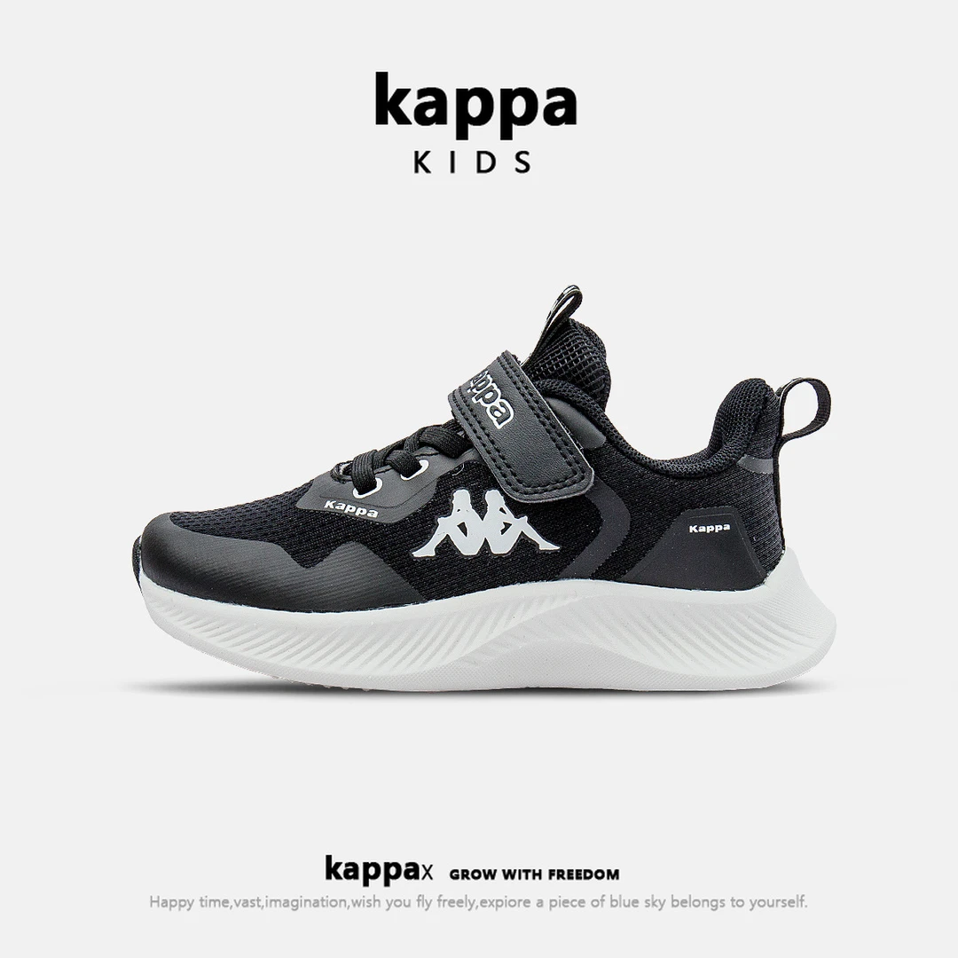 Kappa kids新款秋季儿童中大童校园学生时尚百搭休闲男女童运动鞋