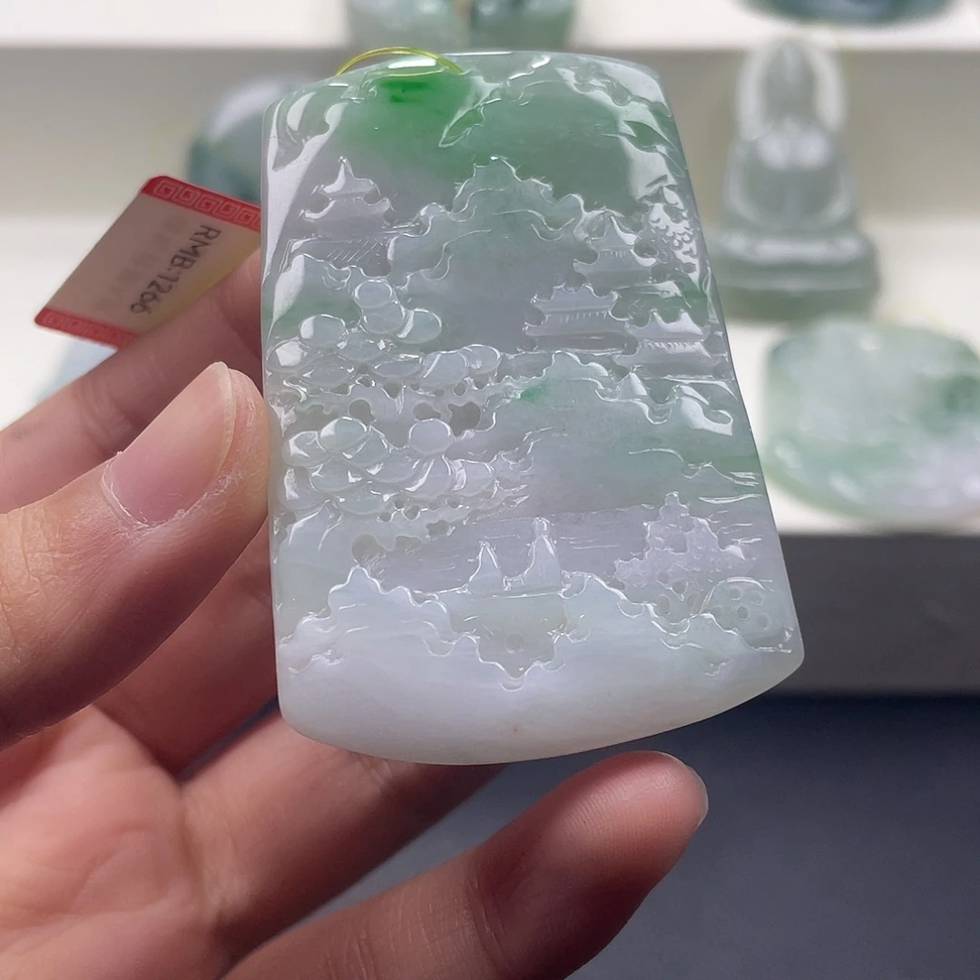 翡翠未镶嵌颈饰翡翠000000000