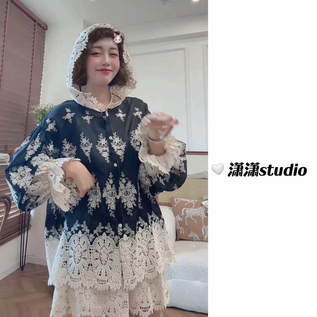 【浮雕画册】【分开下单】潇潇定制立体刺绣韩系百搭防晒上衣XS2426