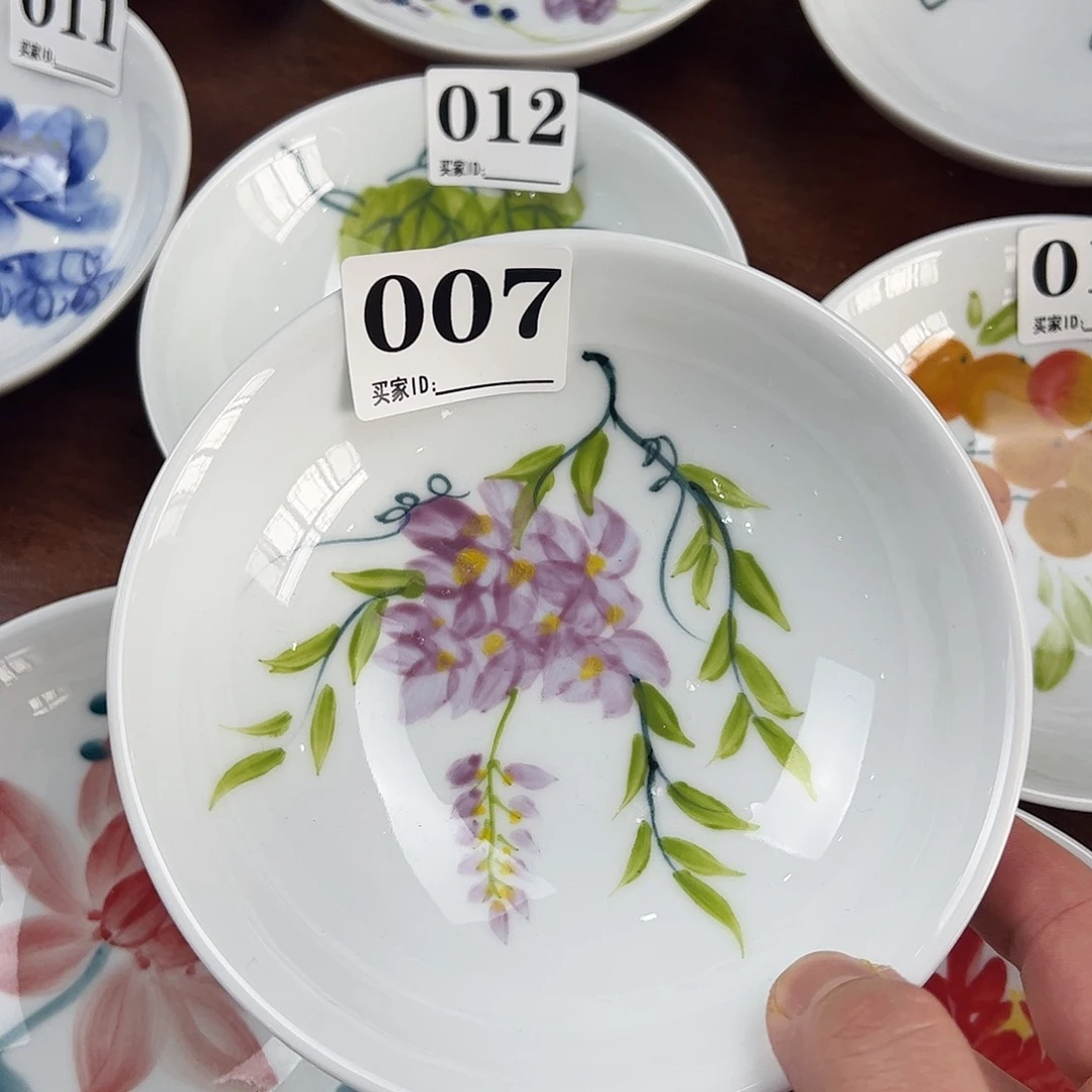 瓷片景德镇陶瓷手工手绘制作