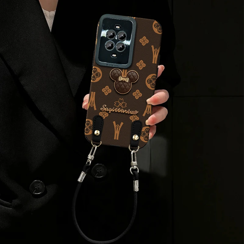 汇客凡品【华为Nova13Pro】轻奢皮质荔枝纹ins创意防摔手机壳