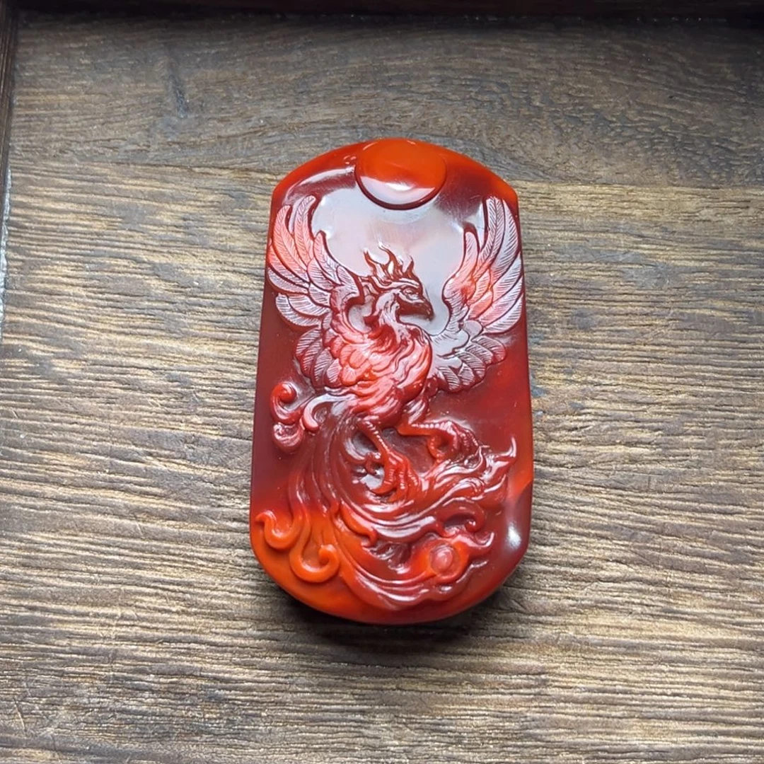 欢***喜南红玛瑙未镶嵌颈饰