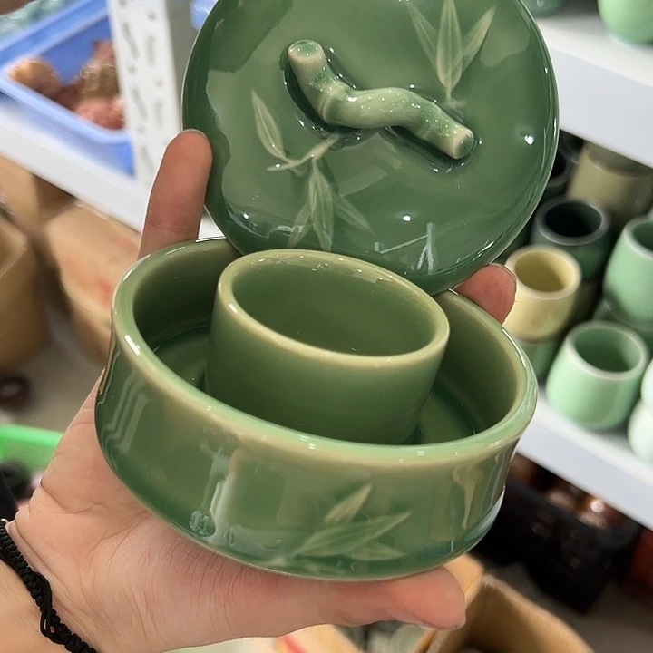 小米茶器龙泉青瓷