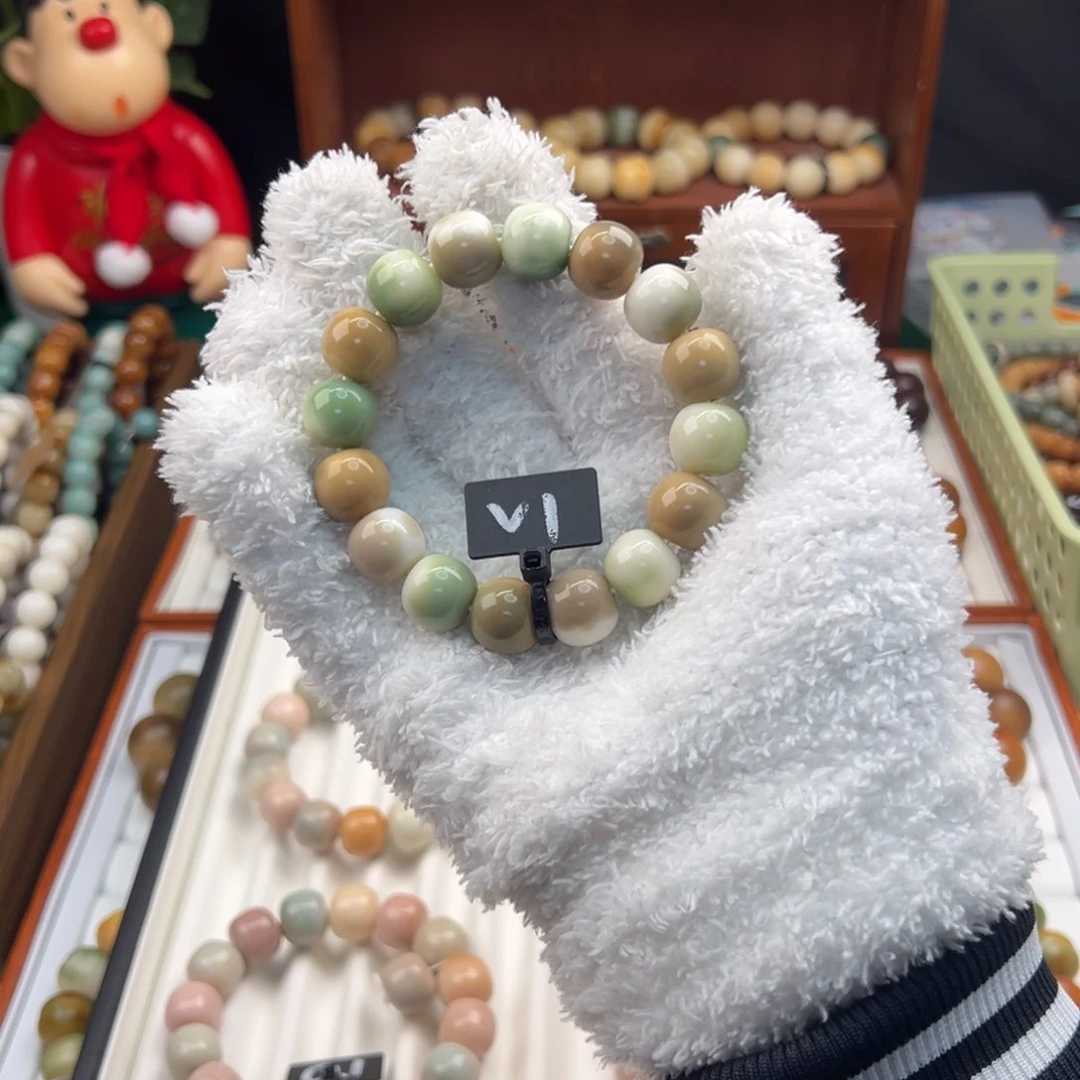 菩提根/象牙果手串卡14微瑕1号春日宴