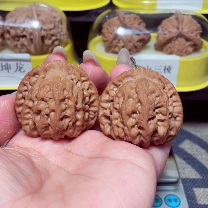 文玩核桃把件张*C佛肚43