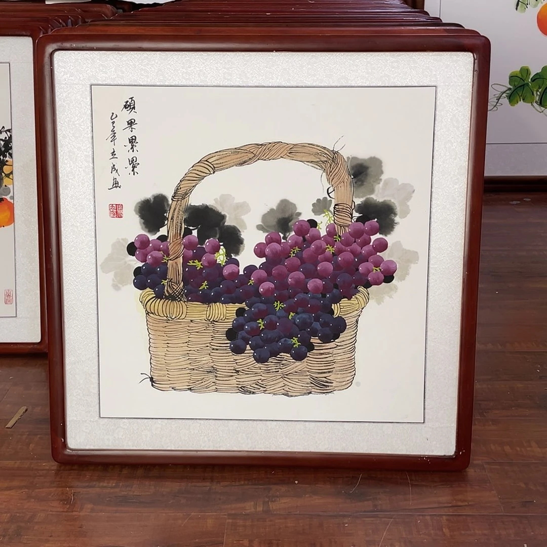 国画带框尺寸63*63厘米