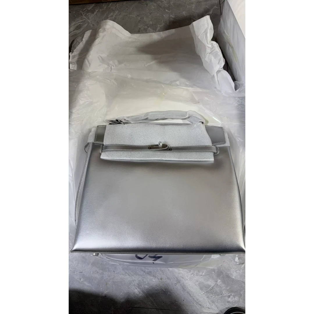 【点点福利】6132银色【清货有瑕】时尚轻奢百搭气质女包