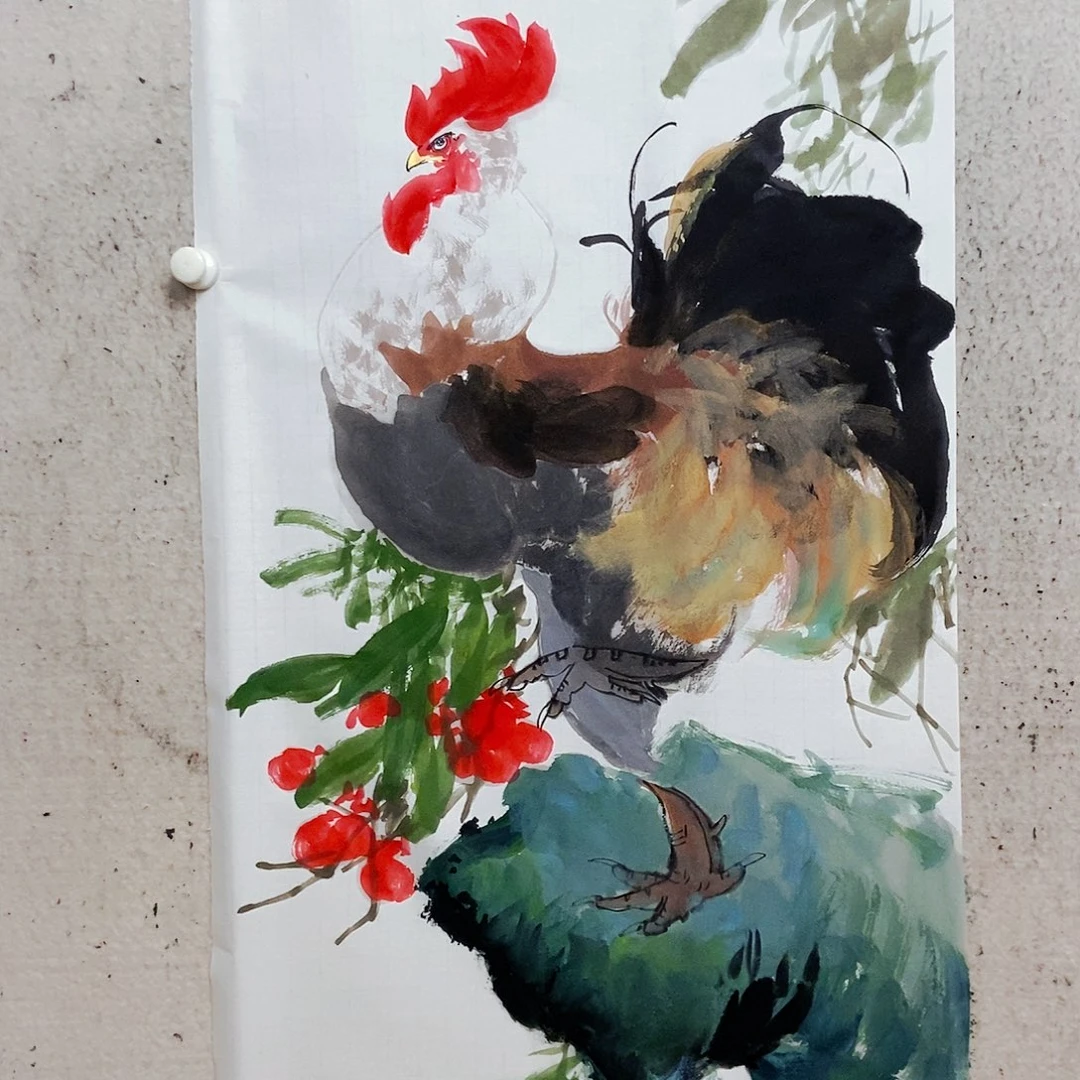 国画晨****光我是不是应该在一起了