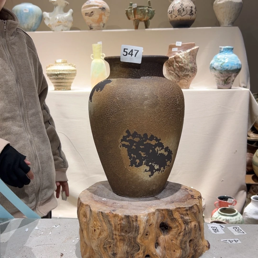 景德镇高温陶瓷547花瓶摆件花瓶摆件