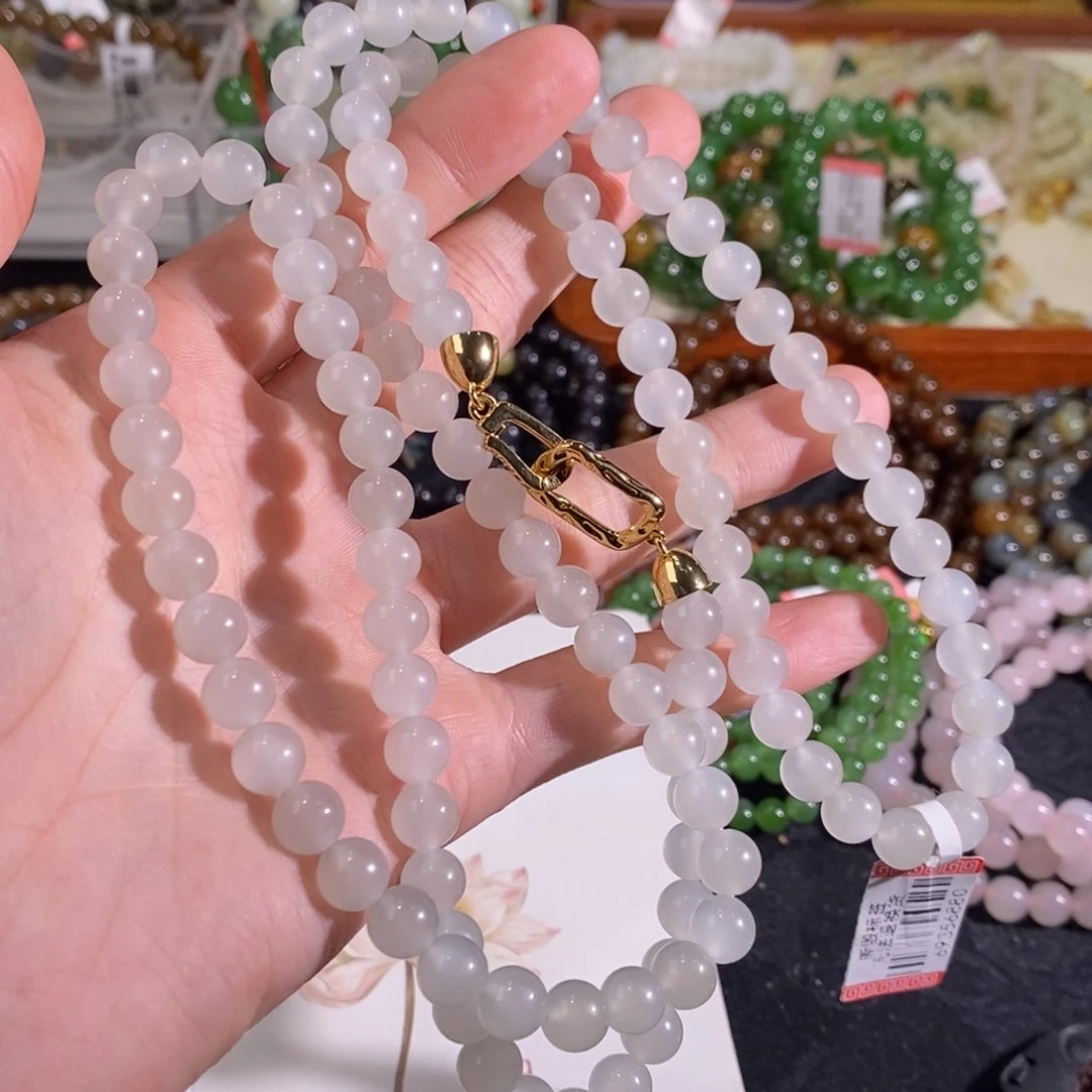 和田玉手链未镶嵌