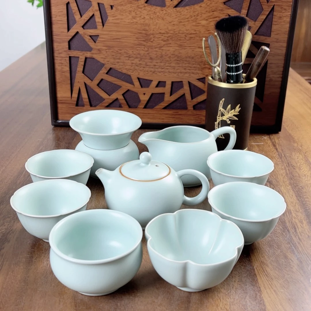 壶D****i仙南汝窑新品大套装