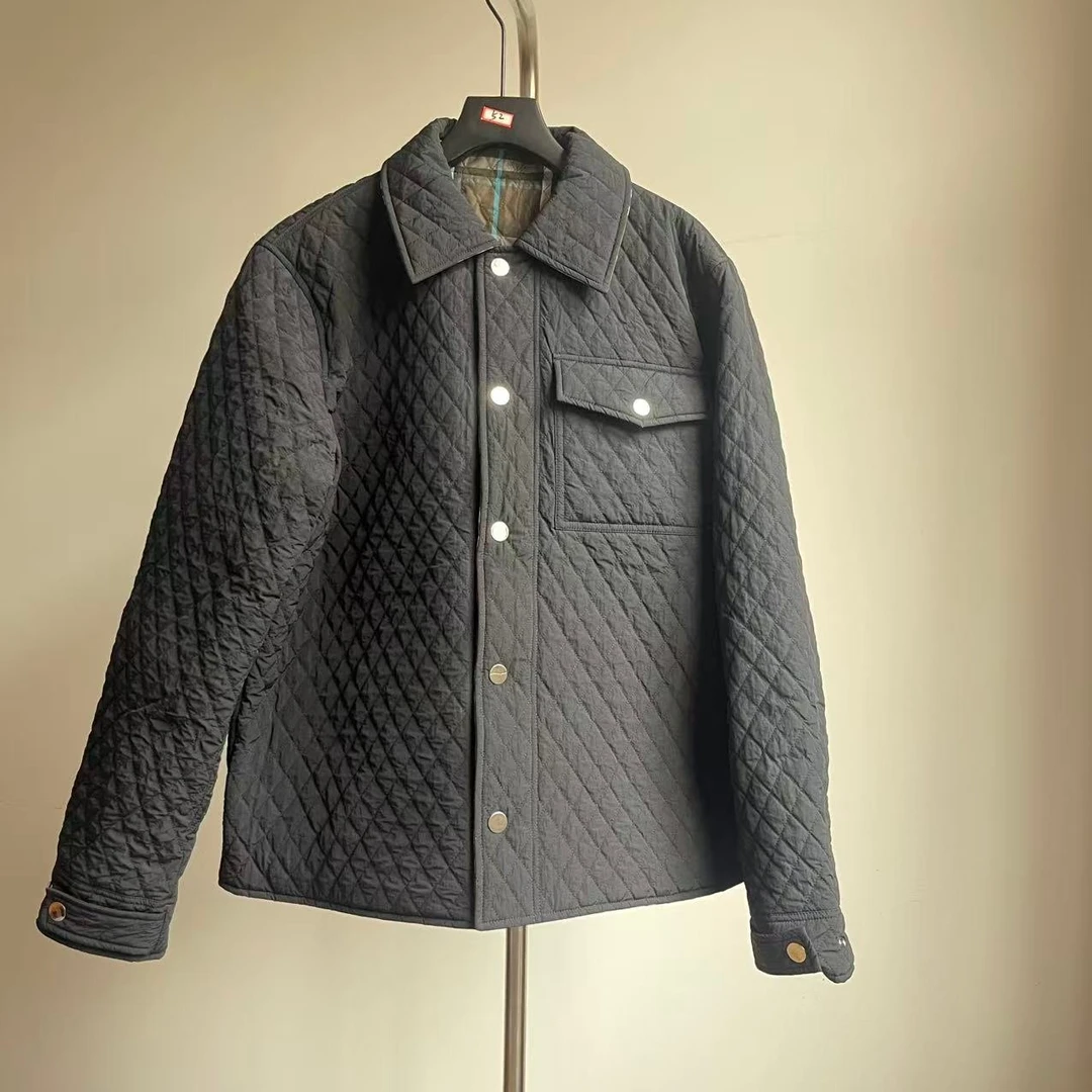 【梵高奢品】巴哥春秋立领双面棉服【8056】