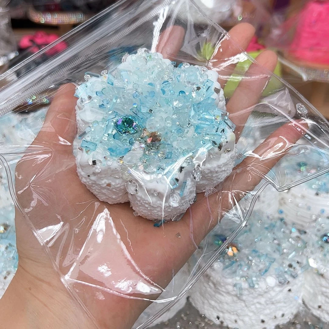硅胶碎冰冰艾莎雪花170g