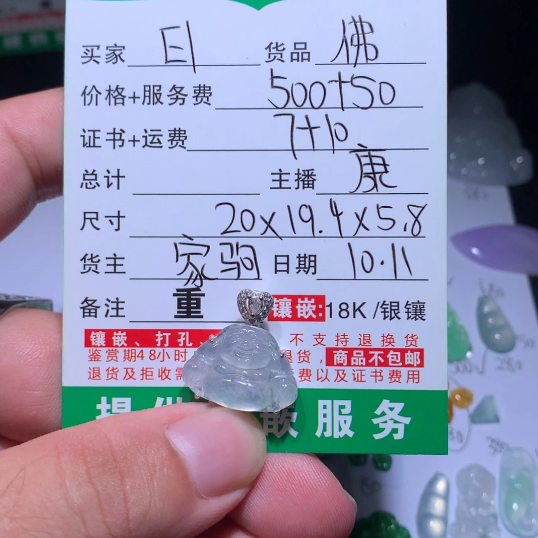 *****翡翠银S925镶嵌颈饰