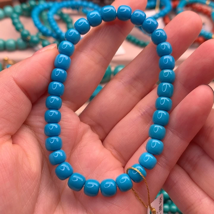 绿松石未镶嵌配饰6.5