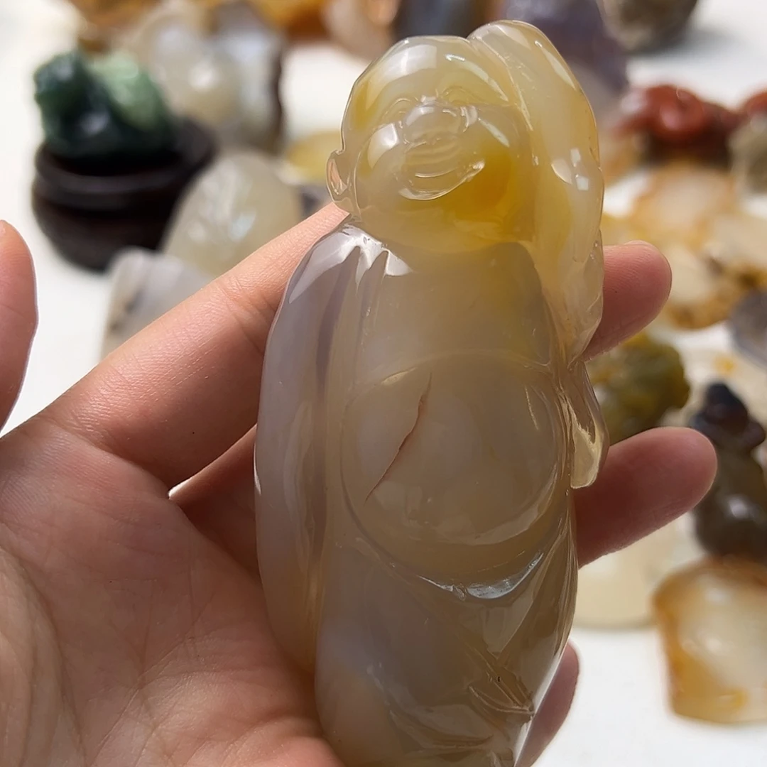 玛瑙/玉髓未镶嵌颈饰