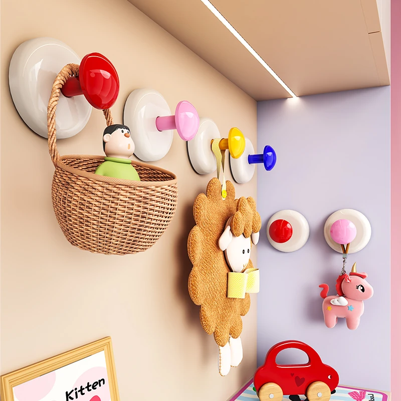 吸盘玻璃门把手免打孔粘钩厕所推拉门窗户拉手厨房橱柜门拉手挂钩