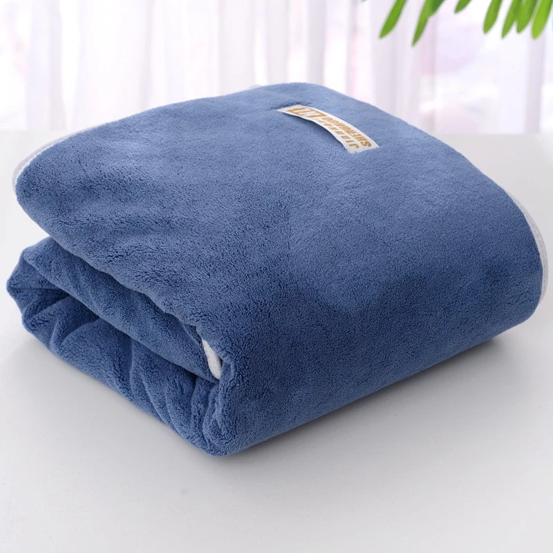 大克重浴巾毛巾加厚款珊瑚绒材质吸水好男女同款