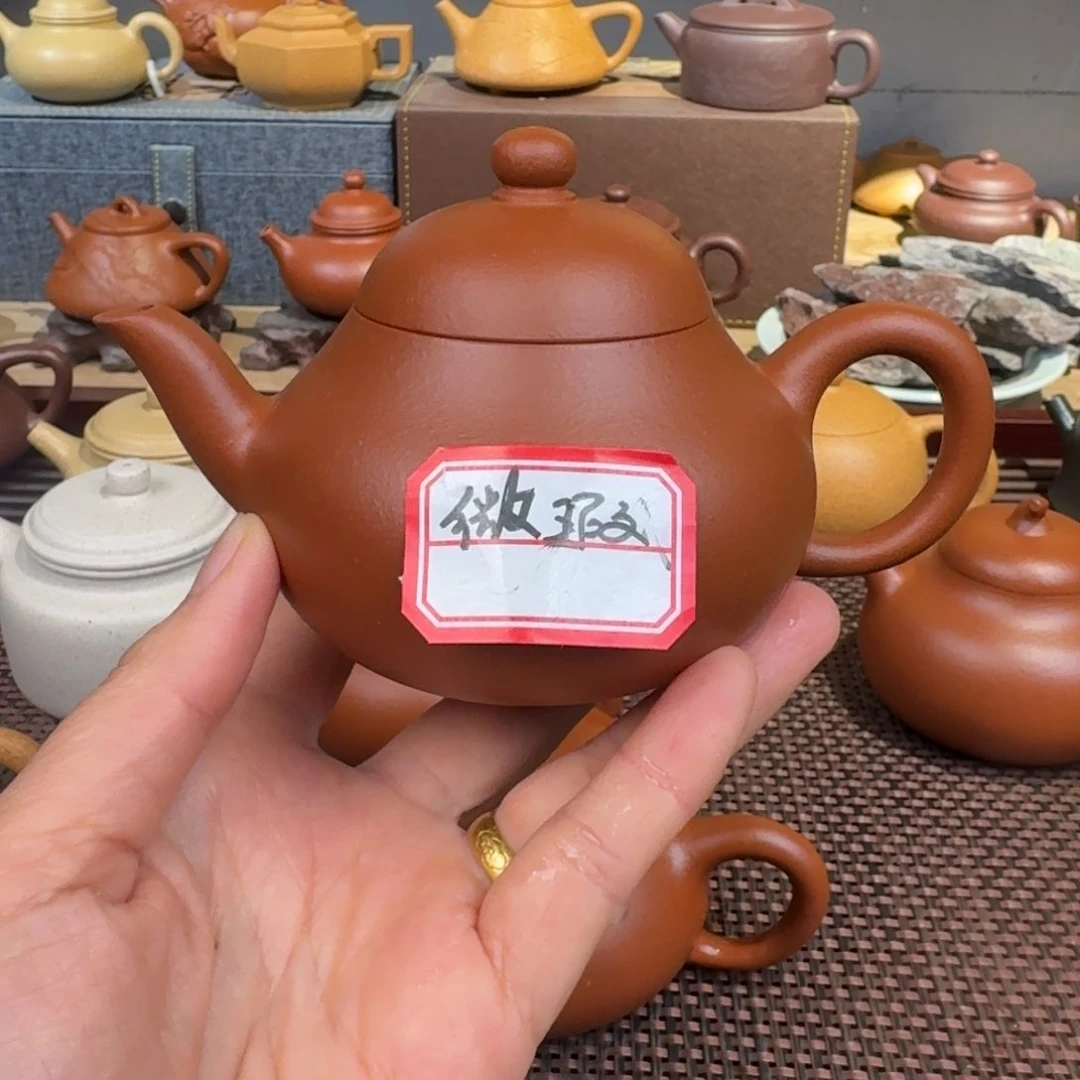 朱泥茶壶微瑕160毫升