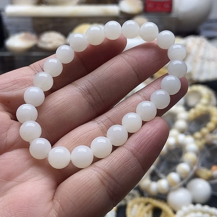 非金属贝壳玉化哑光0.8单圈