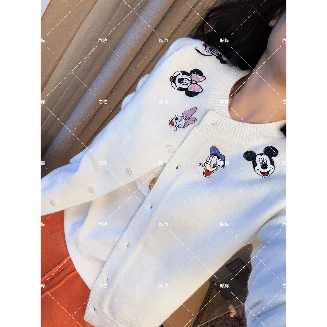 哝NONG【刺绣米奇毛衣】-2025秋冬新款刺绣卡通米奇毛衣01292481