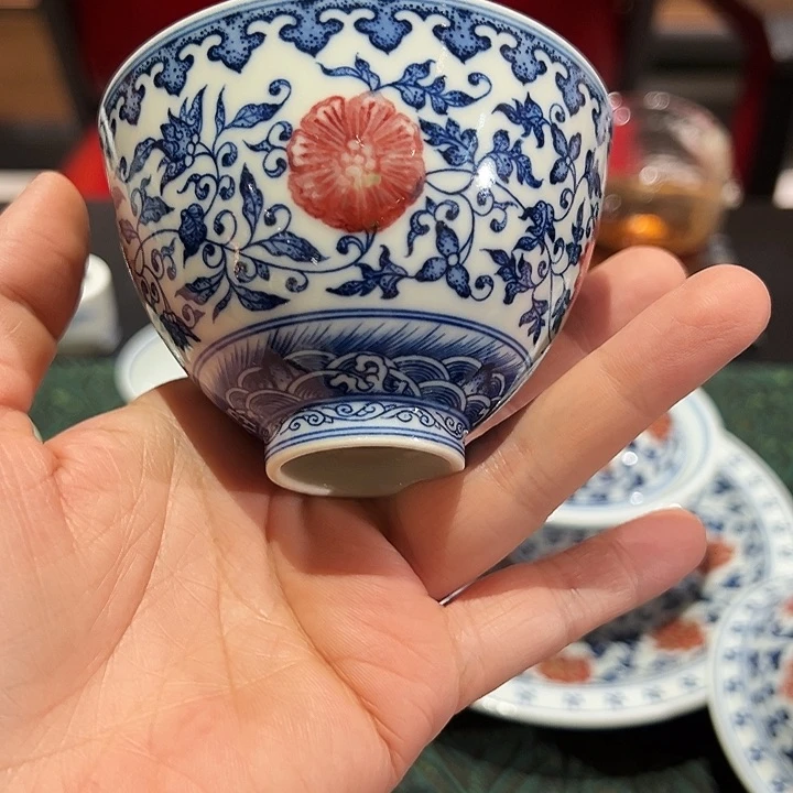 微瑕臻玉古坊原矿孔雀石釉里红