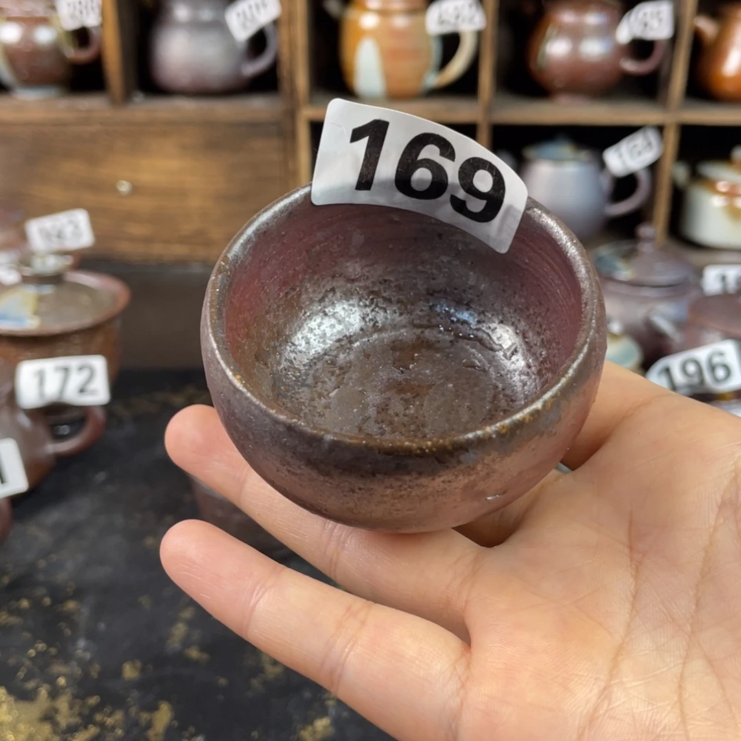 壶柴烧茶器主人杯