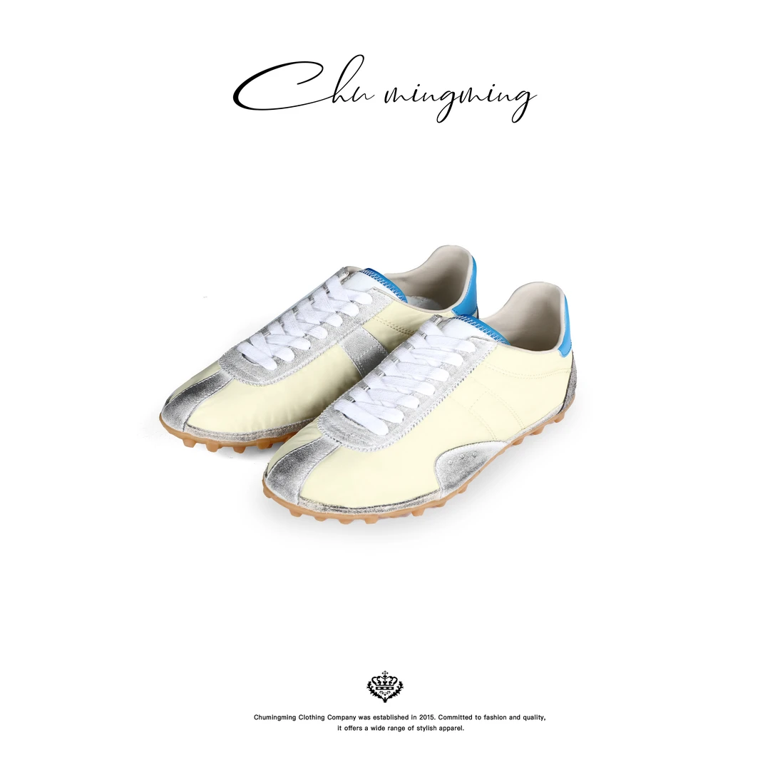 【CHU/2025SSNEW】 擦色拼色德训鞋XZFA2520