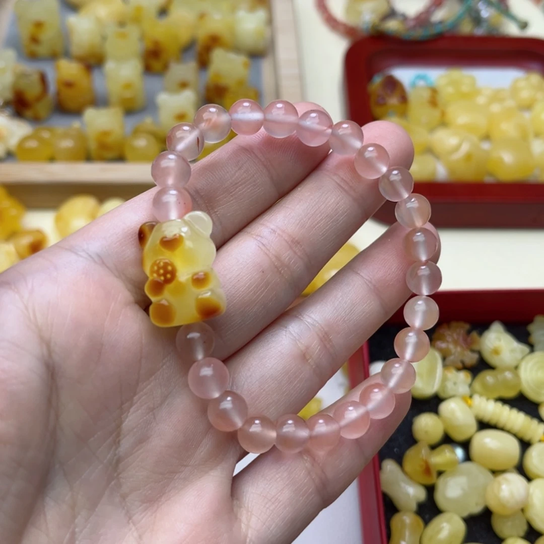 【闪购商品】蜜蜡手链未镶嵌配饰