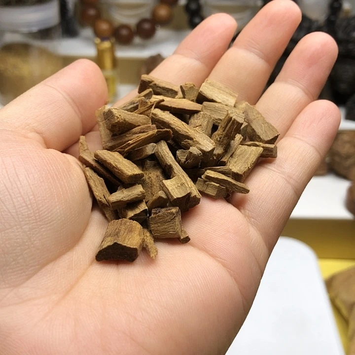 檀香木手串/手链老山檀香黑肉碎料1斤