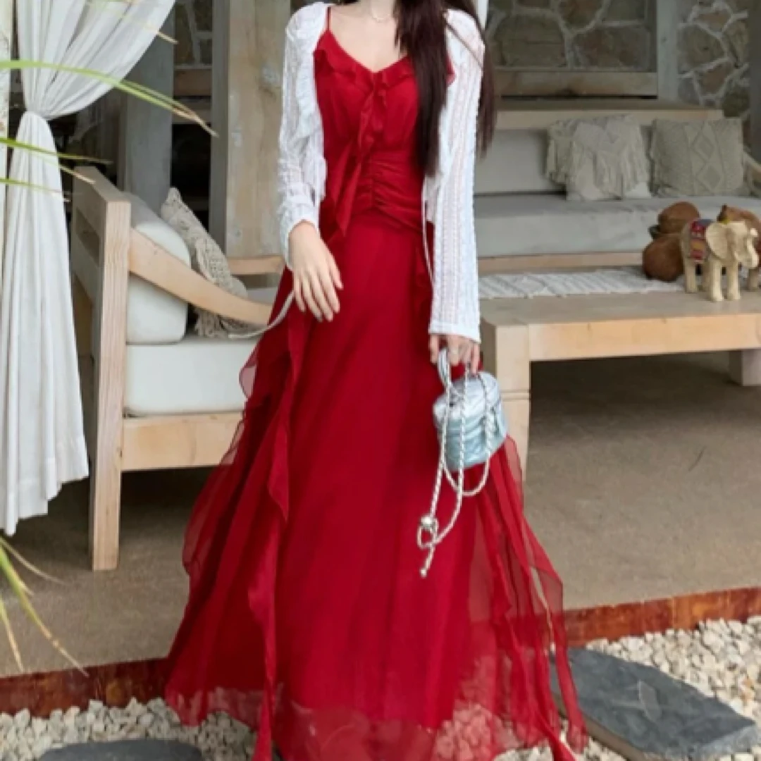 22 设计师款微打皱天丝苎麻裙子面料6米价 单层不透