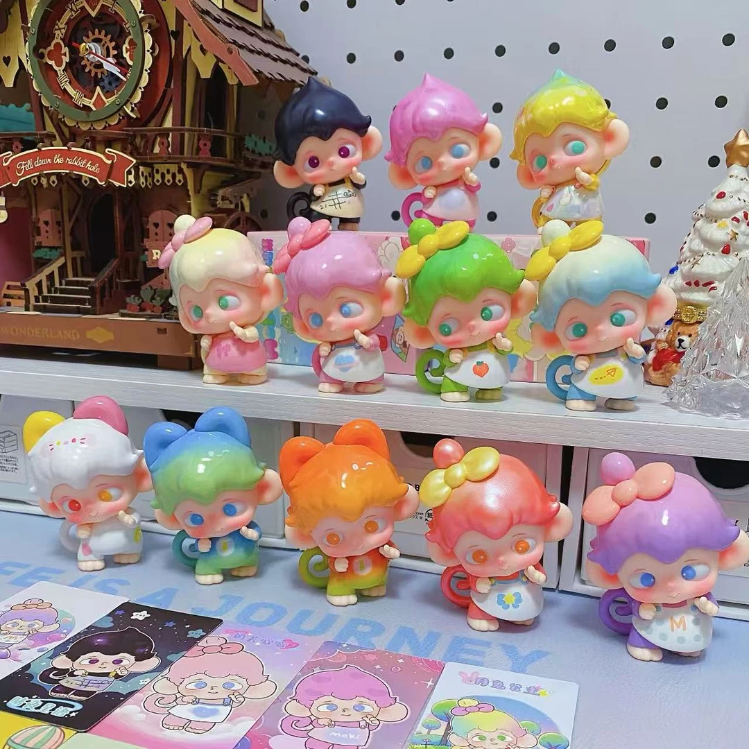 moki时光慢相集可爱潮玩萌粒可做钥匙扣