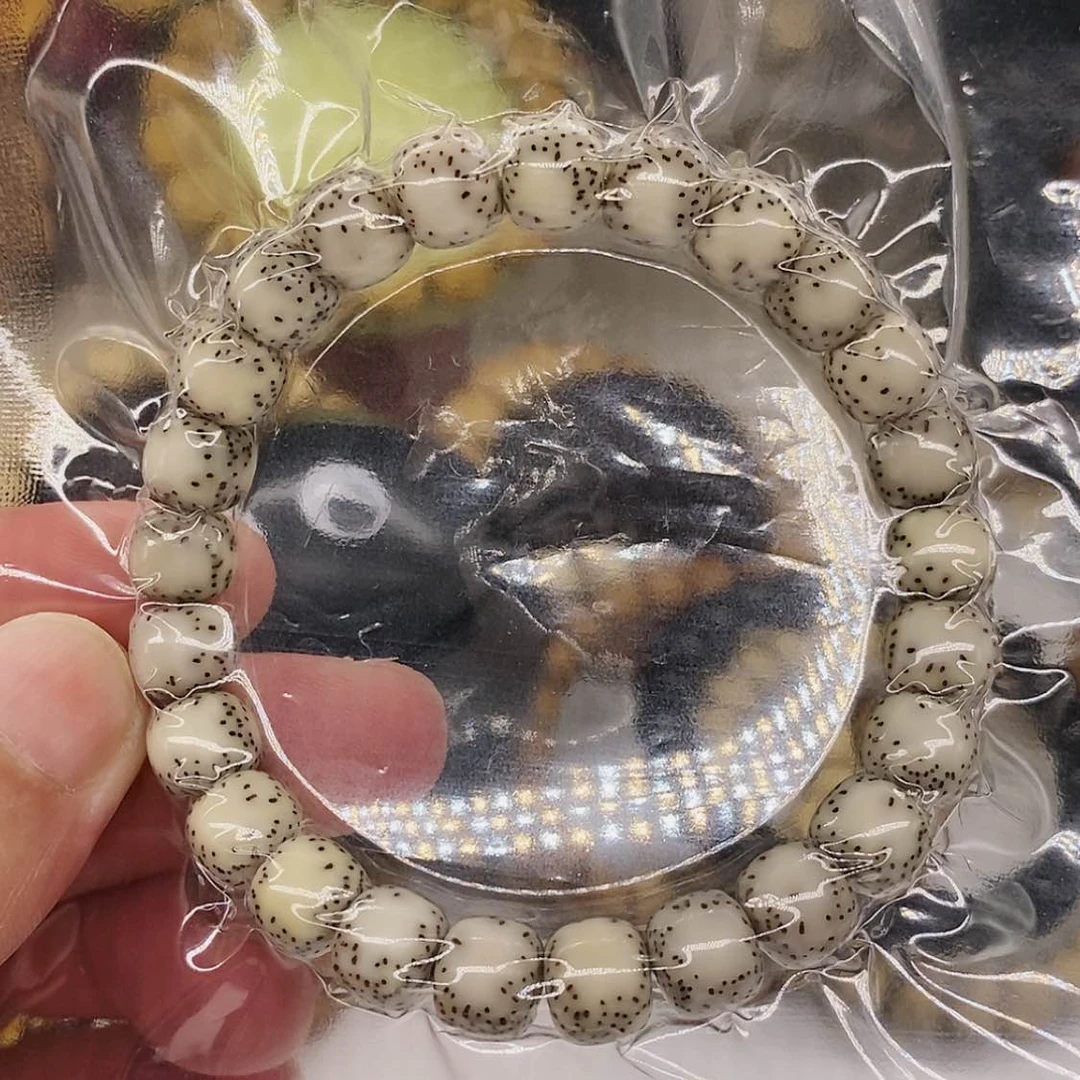 【闪购商品】手串星月菩提珍****O海南星月菩提骨瓷白
