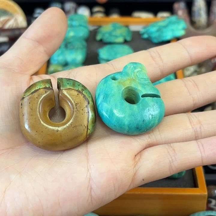 晶***镜玛瑙/玉髓未镶嵌颈饰