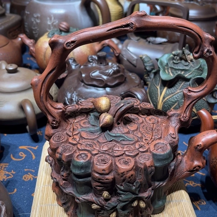 大***卫茶壶紫砂紫砂。